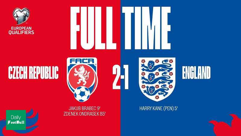 نتیجه بازی انگلیس و جمهوری چک در انتخابی یورو 2020