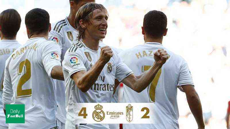 نتیجه بازی رئال مادرید و گرانادا/ ادن هازارد گل زد، رئال برد
