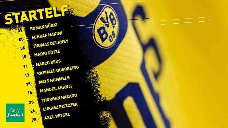 ترکیب اصلی دورتموند مقابل فرایبورگ