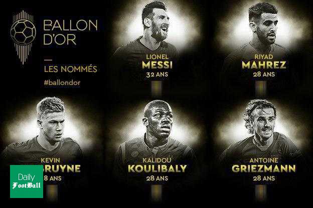 نامزدهای دریافت توپ طلا 2019 اعلام شدند