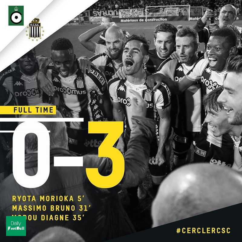 پیروزی شارلوا مقابل سرکل بروژ با پاس گل های قلی زاده