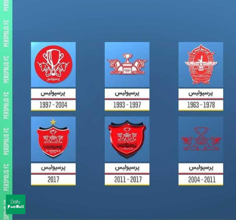 تصاویر/ لوگوی استقلال و پرسپولیس چه تغییراتی کرده اند؟