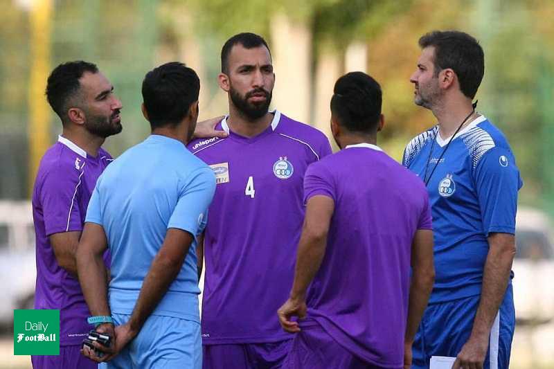 جلسه مهم استراماچونی با ستاره های استقلال + عکس