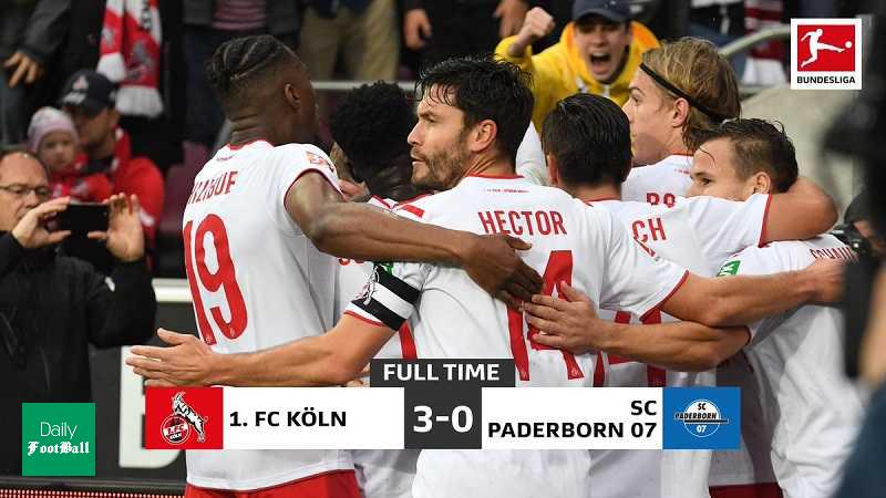 پیروزی خانگی کلن مقابل پادربورن