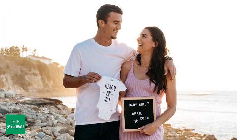 عکس/ الکس مورگان باردار است