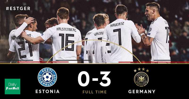 نتیجه بازی آلمان و استونی/ پیروزی 10 نفره مانشافت