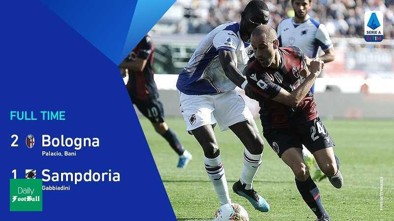 پیروزی خانگی بولونیا مقابل سمپدوریا