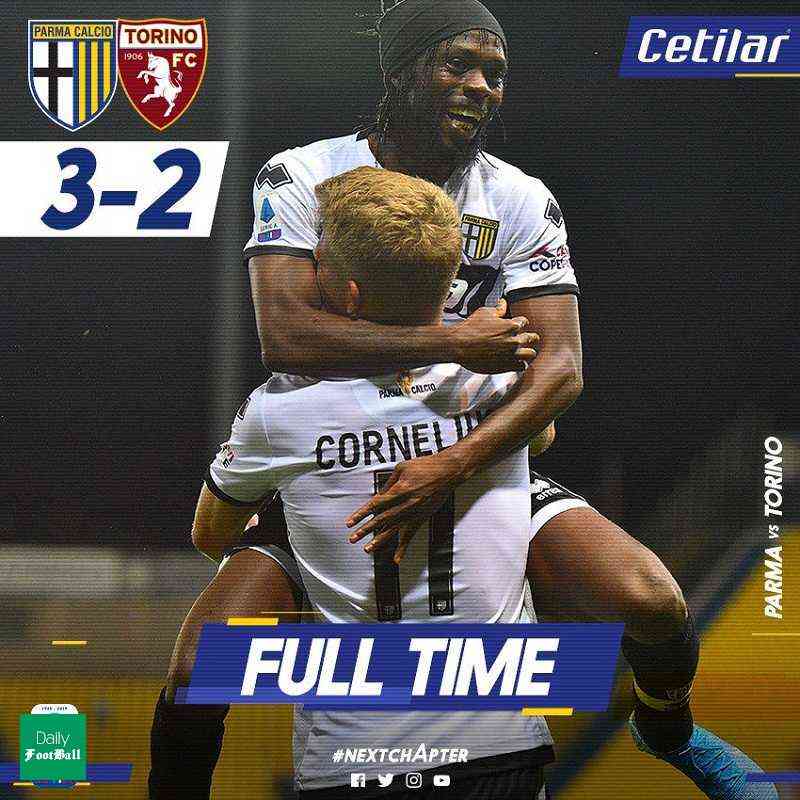 پیروزی خانگی پارما مقابل تورینو در هفته ششم سری آ