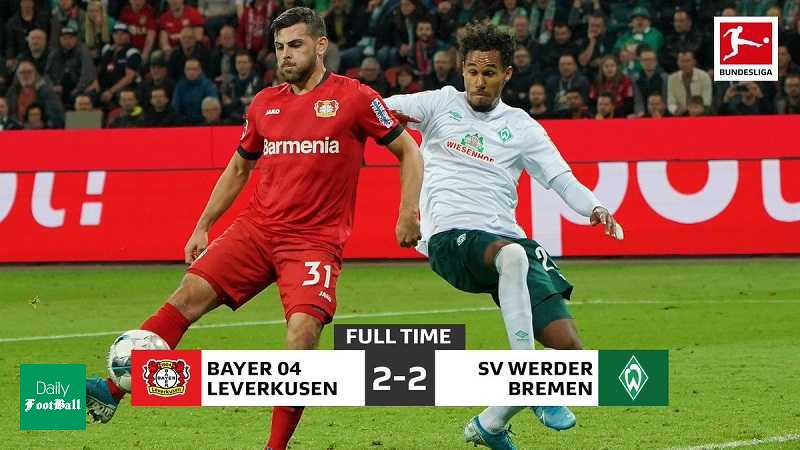 زور بایرلورکوزن به وردربرمن نرسید