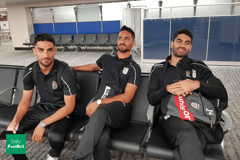 عکس/ کاروان تیم ملی ایران به منامه بحرین رسید