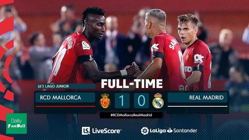نتیجه بازی رئال مادرید و مایورکا در هفته نهم لالیگا