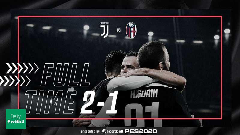 نتیجه بازی یوونتوس و بولونیا در هفته هشتم سری آ