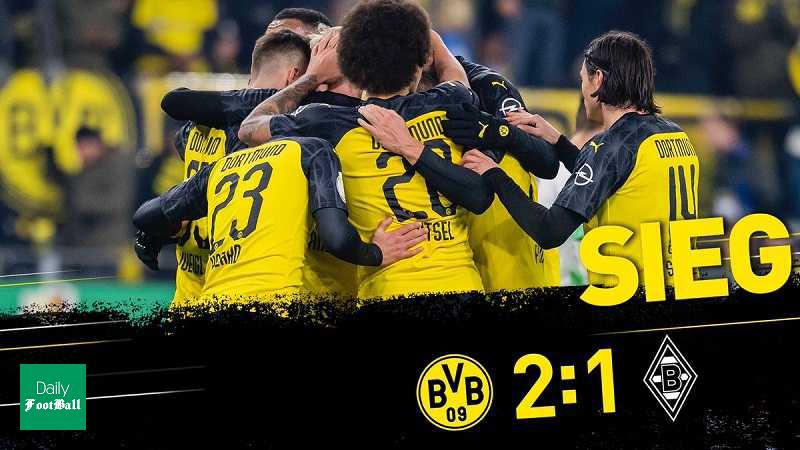 نتیجه بازی دورتموند و مونشن گلادباخ/ صعود زنبورها با برد خانگی