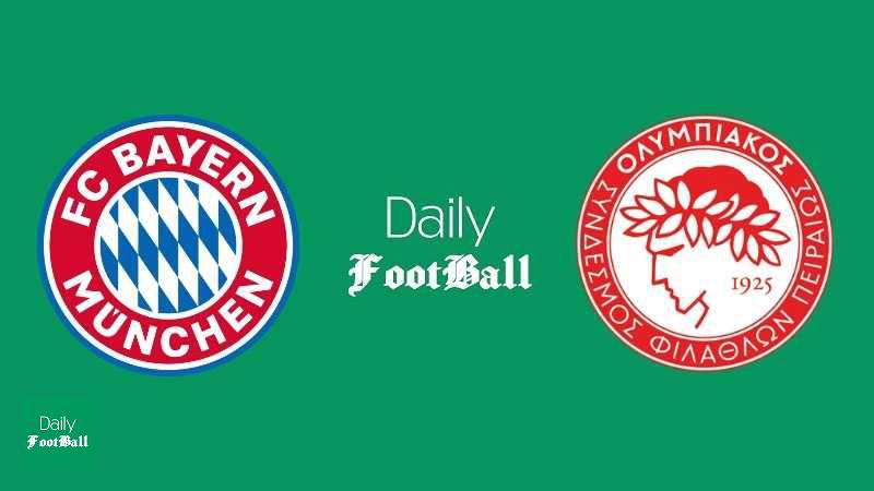 لینک آنلاین پخش زنده بازی بایرن مونیخ و المپیاکوس