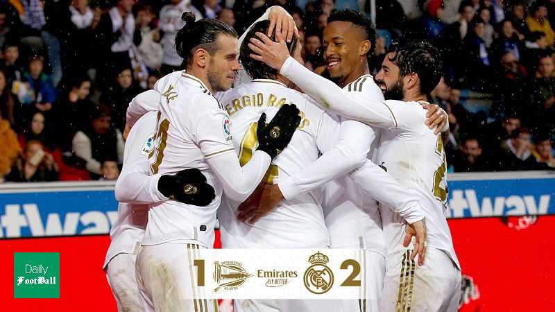 نتیجه بازی رئال مادرید و آلاوز/ صدرنشینی رئال در لالیگا
