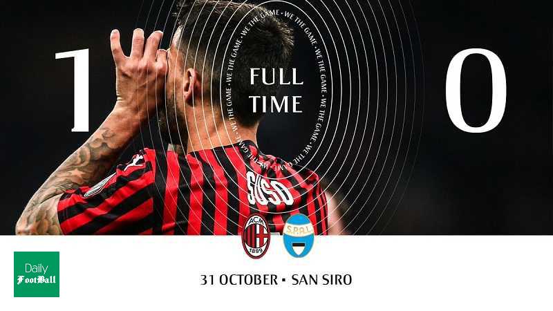 نتیجه بازی میلان و اسپال/ اولین برد روسونری با پیولی