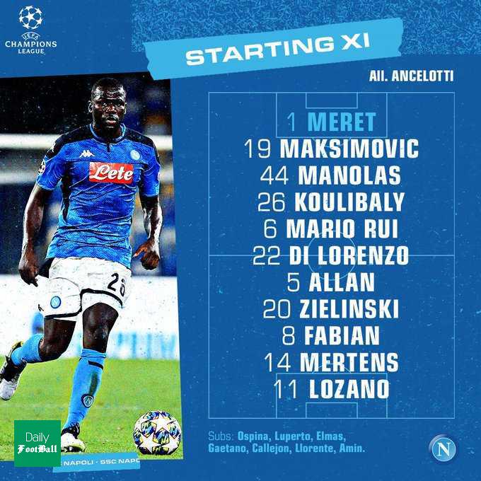 ترکیب لیورپول و ناپولی مشخص شد