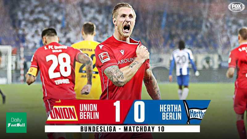 یونیون برنده اولین دربی تاریخ برلین در بوندس لیگا