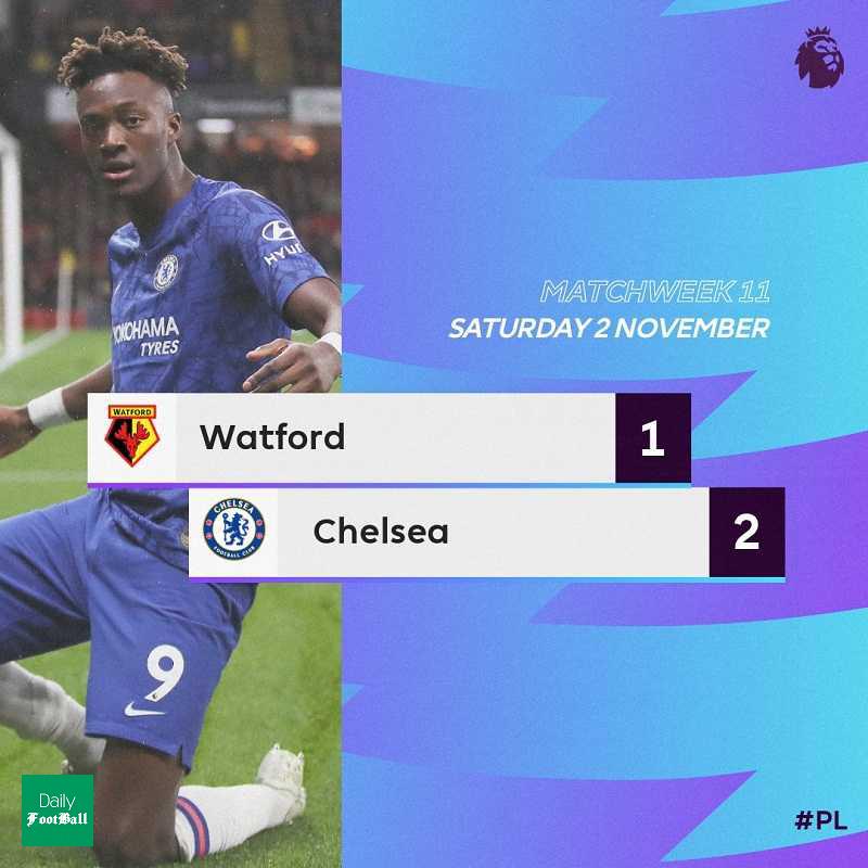 نتیجه بازی چلسی و واتفورد/ صعود آبی ها به رده سوم