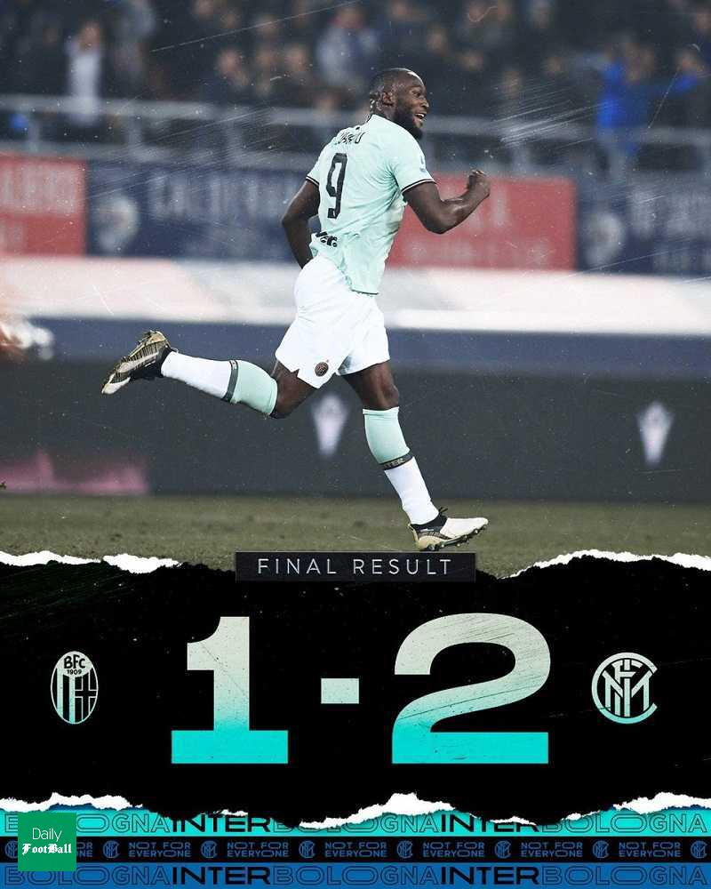 نتیجه بازی اینتر و بولونیا/ پیروزی در دقیقه 90
