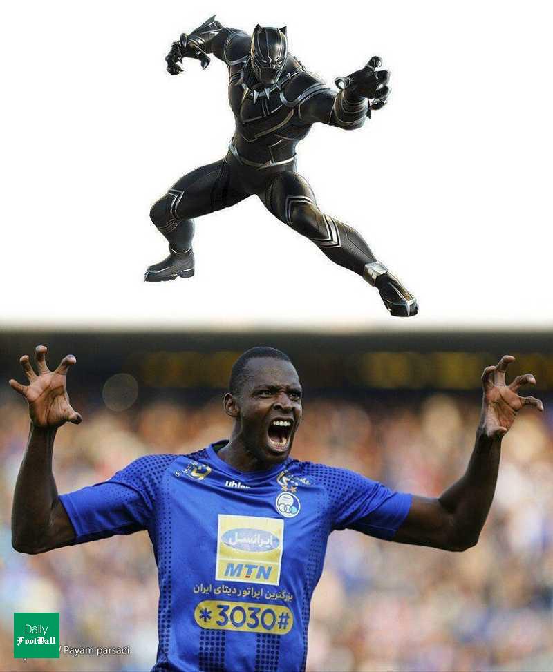 عکس/ راز شادی گل خاص دیاباته فاش شد