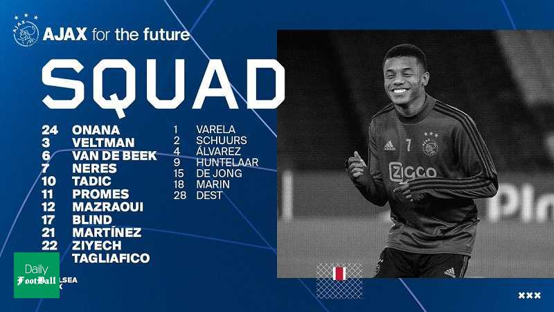 ترکیب چلسی و آژاکس اعلام شد