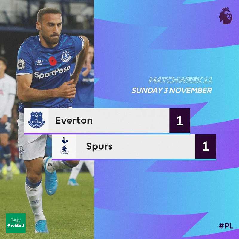 نتیجه بازی اورتون و تاتنهام/ پیروزی از کف شاگردان پوچتینو پرید