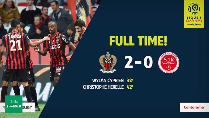 پیروزی خانگی نیس مقابل رنس