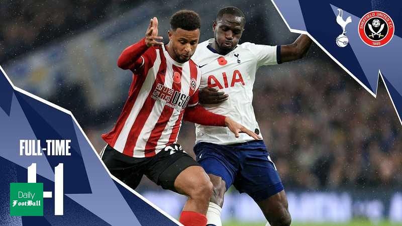 نتیجه بازی تاتنهام و شفیلد یونایتد/ توقف شاگردان پوچتینو در لندن