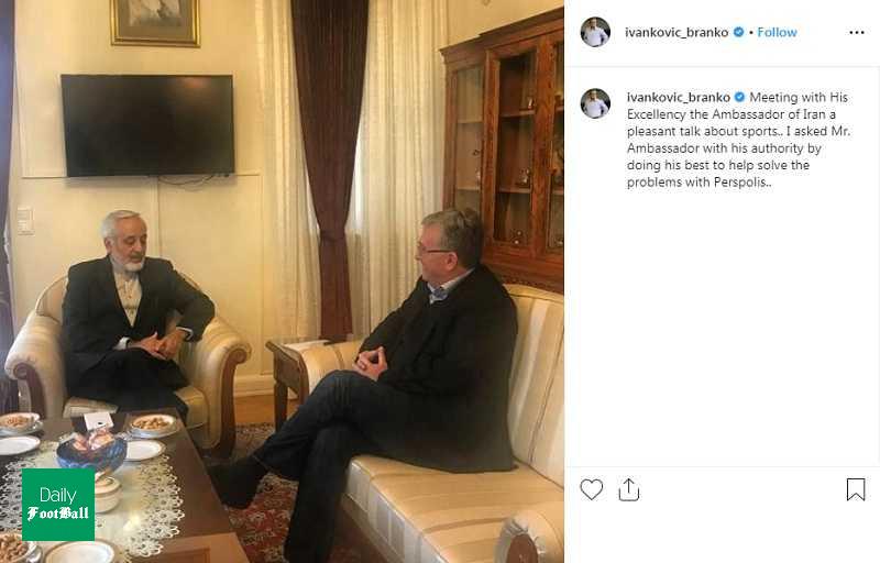 برانکو با سفیر ایران در کرواسی دیدار کرد
