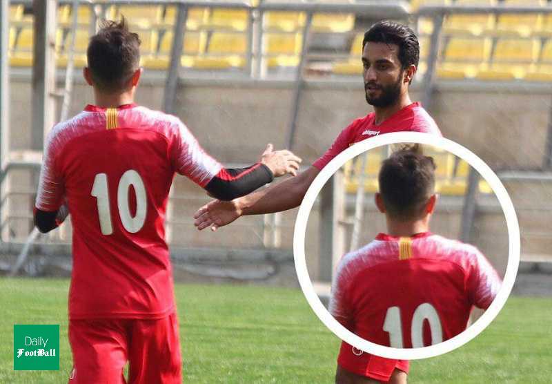 عکس/ پرچم کاتالونیا روی لباس پرسپولیس