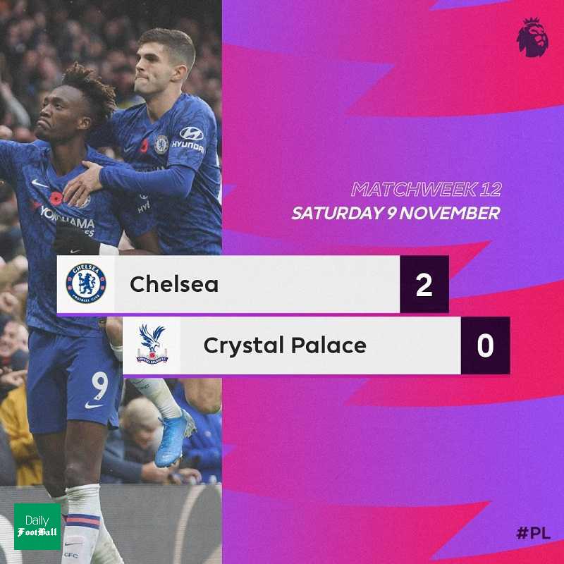 نتیجه بازی چلسی و کریستال پالاس/ صعود شاگردان لمپارد به رده دوم