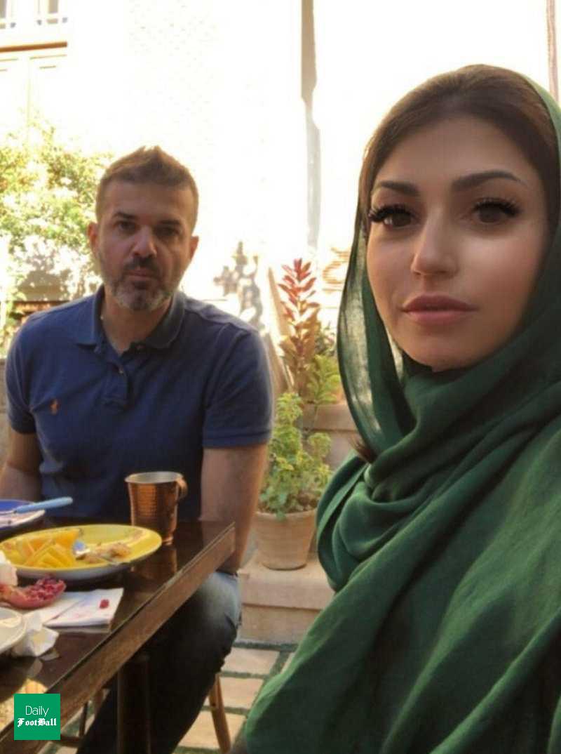 عکس/ استراماچونی و همسرش در شیراز