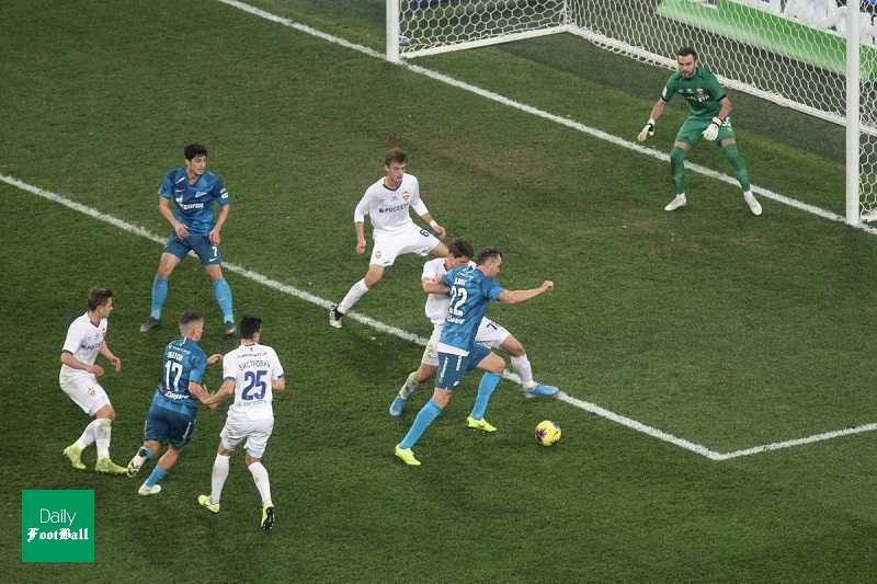 نتیجه بازی زنیت و زسکا مسکو/ توقف یاران سردار آزمون