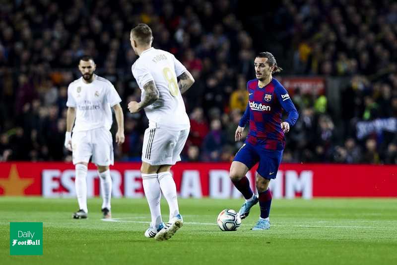 دیدار رئال مادرید و بارسلونا امشب یکشنبه 11 اسفند 98
