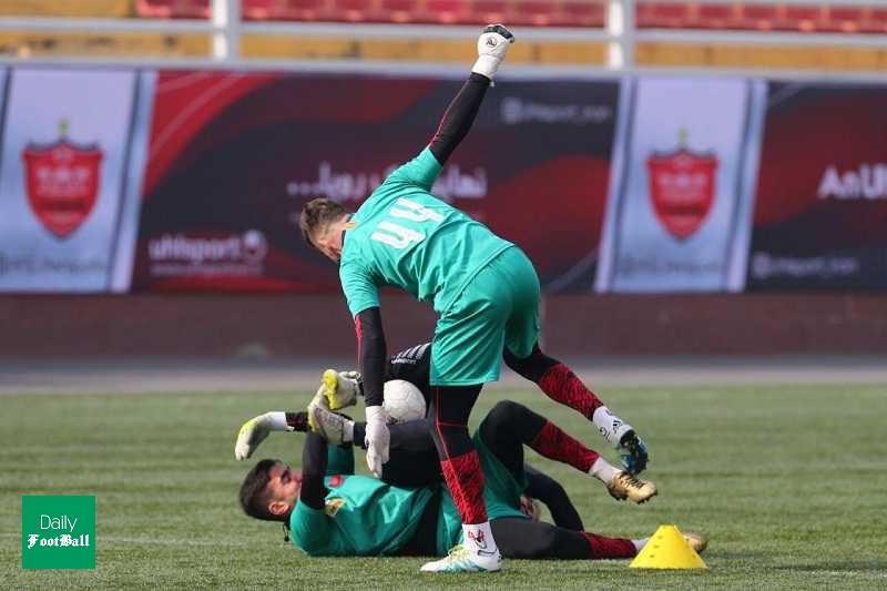 تصویری که عدم اختلاف بیرانوند و رادوشوویچ را اثبات می کند