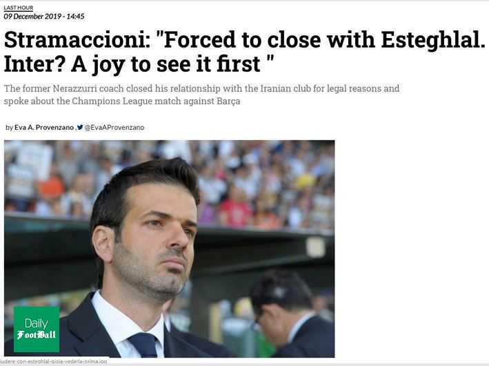 چراغ سبز استراماچونی برای بازگشت به استقلال