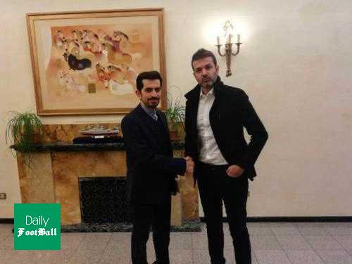 استراماچونی در سفارت ایران در ایتالیا + عکس