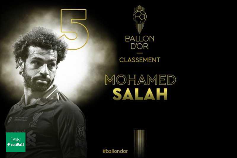 محمد صلاح در لیست بهترین بازیکنان سال 2019