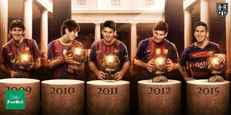 لیونل مسی در انتظار ششمین توپ طلای دوران ورزشی