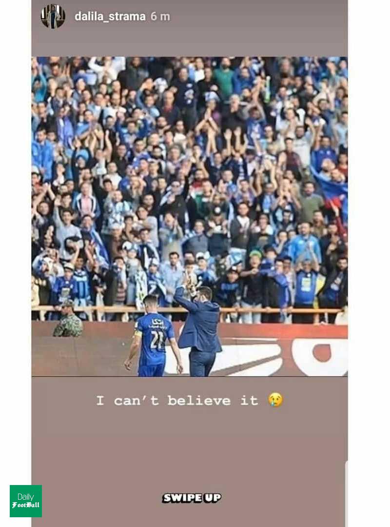 واکنش همسر استراماچونی به جدایی سرمربی استقلال