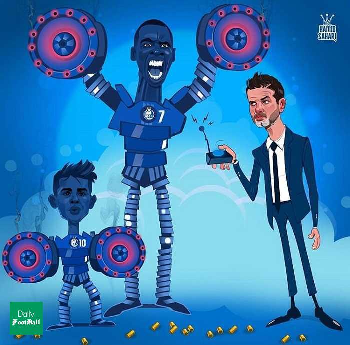 کولاک استراماچونی با ربات های گلزنش در استقلال!