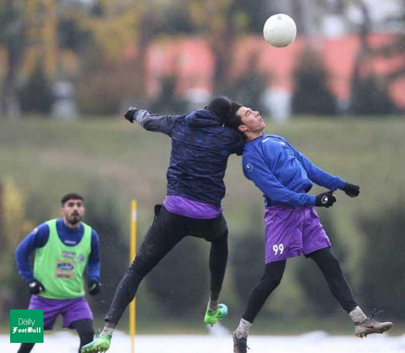 لحظه مصدومیت سجاد آقایی و شیخ دیاباته + عکس