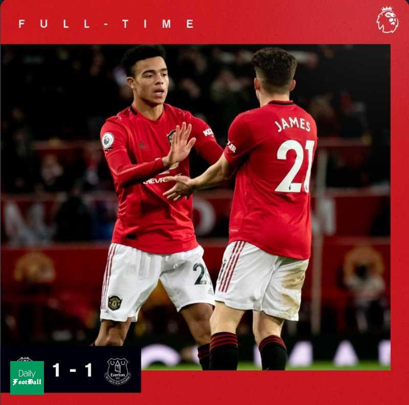 نتیجه بازی منچستریونایتد و اورتون/ فرار شیاطین سرخ از شکست