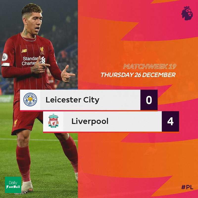 نتیجه بازی لیورپول و لسترسیتی/ آتش بازی شاگردان کلوپ در کینگ پاور