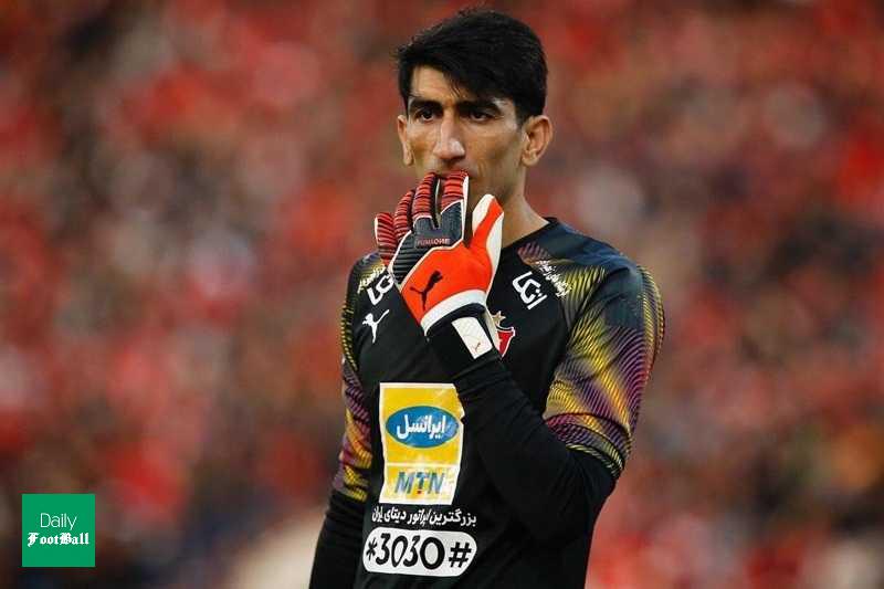 تلاش بیرانوند برای پس گرفتن جایگاهش در پرسپولیس