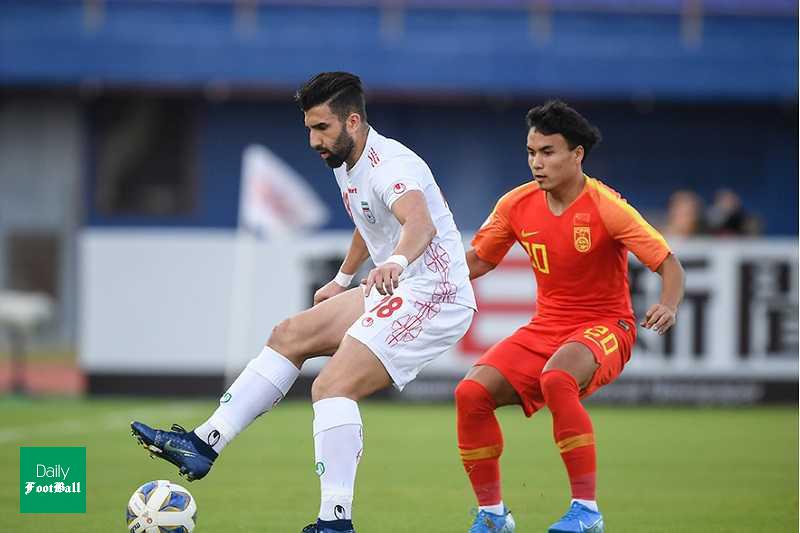 نتیجه بازی تیم ملی امید ایران و چین در انتخابی المپیک 2020