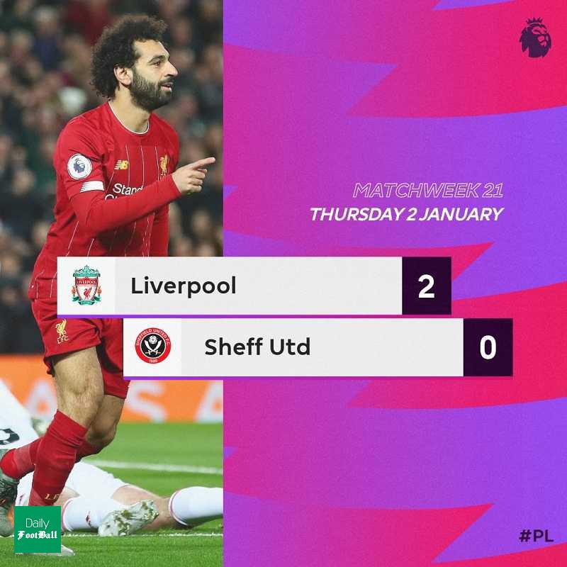 نتیجه بازی لیورپول و شفیلد یونایتد/ پیروزی راحت قرمزها