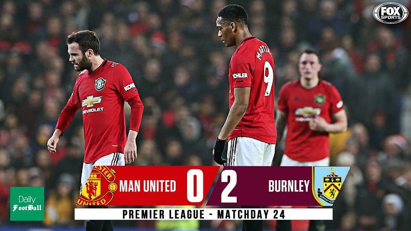 نتیجه بازی منچستریونایتد و برنلی/ شکست خانگی شیاطین سرخ