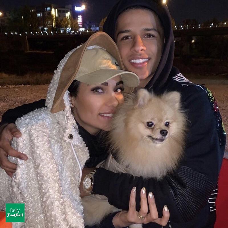 رونمایی مهدی قائدی از همسرش +عکس